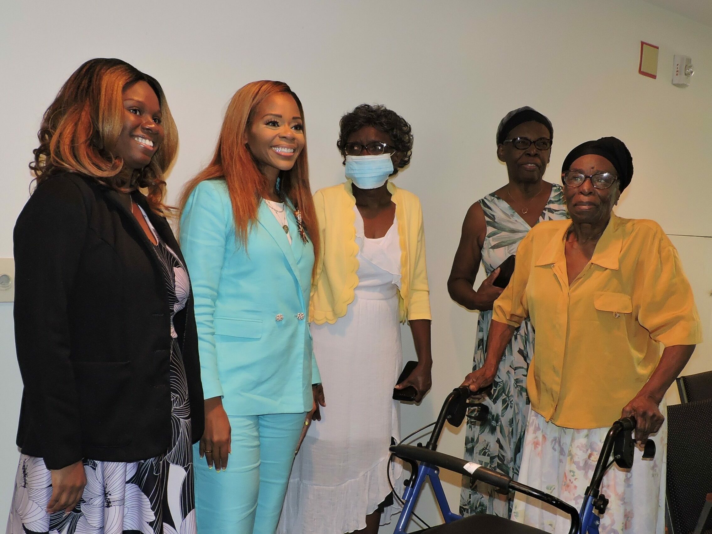 Rep. Cherfilus-McCormick Visit to B’nai B’rith Apartments of Deerfield Beach 1