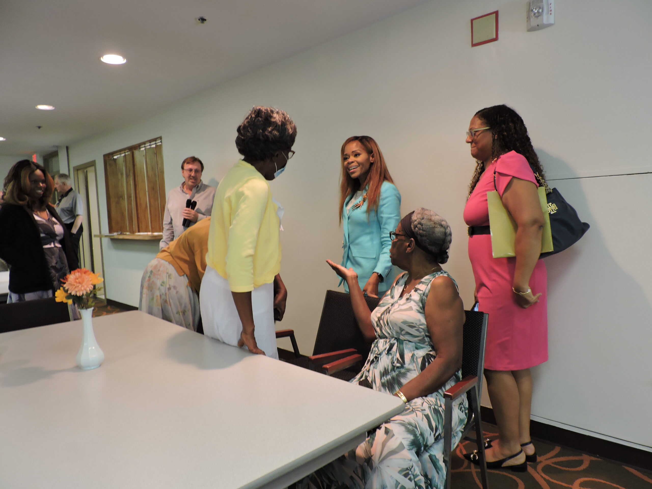 Rep. Cherfilus-McCormick Visit to B’nai B’rith Apartments of Deerfield Beach 2